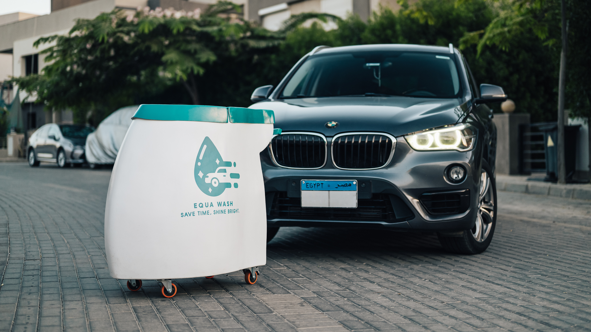 Equa Wash in action
